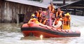 6.1m Sport RIB in Malaysia flood