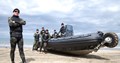 Military men and 7.1m commercial RIB
