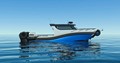 12m Amphibious Cabin Boat On Water Wheels Up